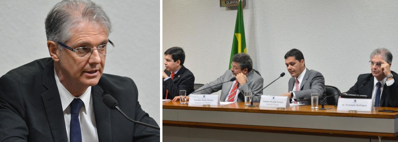 O repórter Fernando Rodrigues, do portal UOL, primeiro jornalista do país a divulgar o escândalo das contas secretas de brasileiros existentes no HSBC da Suíça, se recusou, nesta quinta (26), durante depoimento na CPI, a entregar a lista e os dados que dispõe sobre o caso; ele disse que ficava até mesmo “sensibilizado” com o pedido dos parlamentares e que acredita na intenção deles de manter a tutela dos dados com responsabilidade; Rodrigues argumentou, ainda, que os dados estarão disponíveis para os parlamentares por meio do governo francês que não se opõe a oferecer todos os nomes; o presidente da CPI, senador Paulo Rocha (PT), rebateu Rodrigues e falou em "responsabilidade e obrigação" (Foto: Valter Lima) O repórter Fernando Rodrigues, do portal UOL, primeiro jornalista do país a divulgar o escândalo das contas secretas de brasileiros existentes no HSBC da Suíça, se recusou, nesta quinta (26), durante depoimento na CPI, a entregar a lista e os dados que dispõe sobre o caso; ele disse que ficava até mesmo “sensibilizado” com o pedido dos parlamentares e que acredita na intenção deles de manter a tutela dos dados com responsabilidade; Rodrigues argumentou, ainda, que os dados estarão disponíveis para os parlamentares por meio do governo francês que não se opõe a oferecer todos os nomes; o presidente da CPI, senador Paulo Rocha (PT), rebateu Rodrigues e falou em "responsabilidade e obrigação"