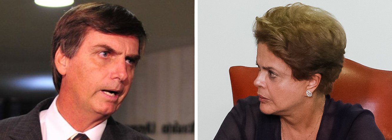 Faltando apenas dois para as manifestações programadas contra o governo da presidente Dilma Rousseff, o deputado federal Jair Bolsonaro (PP-RJ) protocolou um pedido de impeachment da presidente na Câmara Federal; segundo ele, Dilma teria sido beneficiada pelos desvios verificados em casos de corrupção na Petrobras, além de ter cometido crimes contra a administração pública; "Mais do que despreparo, mostra-se evidente a omissão da denunciada ao deixar de adotar medidas preventivas e repressivas para combater o câncer da corrupção em seu governo, mantendo, perto de si e em funções de alta relevância da administração federal, pessoas com fortes indícios de comprometimento ético e desvios de conduta", afirmou (Foto: Paulo Emílio) Faltando apenas dois para as manifestações programadas contra o governo da presidente Dilma Rousseff, o deputado federal Jair Bolsonaro (PP-RJ) protocolou um pedido de impeachment da presidente na Câmara Federal; segundo ele, Dilma teria sido beneficiada pelos desvios verificados em casos de corrupção na Petrobras, além de ter cometido crimes contra a administração pública; "Mais do que despreparo, mostra-se evidente a omissão da denunciada ao deixar de adotar medidas preventivas e repressivas para combater o câncer da corrupção em seu governo, mantendo, perto de si e em funções de alta relevância da administração federal, pessoas com fortes indícios de comprometimento ético e desvios de conduta", afirmou