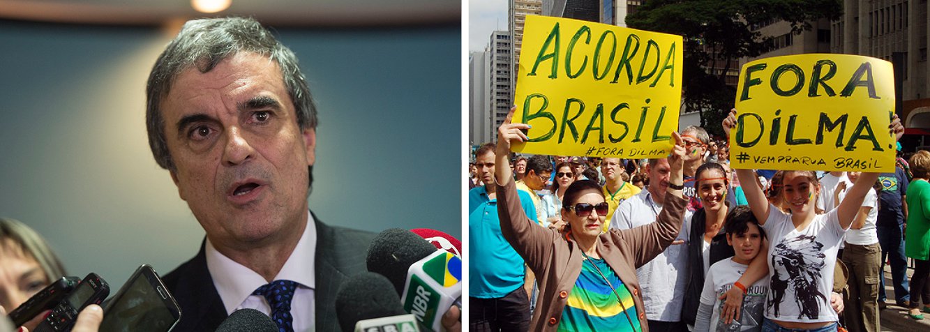 O ministro da Justiça, José Eduardo Cardozo, pediu que as manifestações contra a presidente Dilma Rousseff programadas para o próximo domingo (15) não sejam uma "ação de ódio"; "O governo tem essa tolerância com as pessoas que o criticam e gostaríamos muito que essas pessoas não fizessem uma ação de ódio, de raiva. Expressem suas ideias democraticamente, vamos nos tolerar", disse Cardozo (Foto: Paulo Emílio) O ministro da Justiça, José Eduardo Cardozo, pediu que as manifestações contra a presidente Dilma Rousseff programadas para o próximo domingo (15) não sejam uma "ação de ódio"; "O governo tem essa tolerância com as pessoas que o criticam e gostaríamos muito que essas pessoas não fizessem uma ação de ódio, de raiva. Expressem suas ideias democraticamente, vamos nos tolerar", disse Cardozo