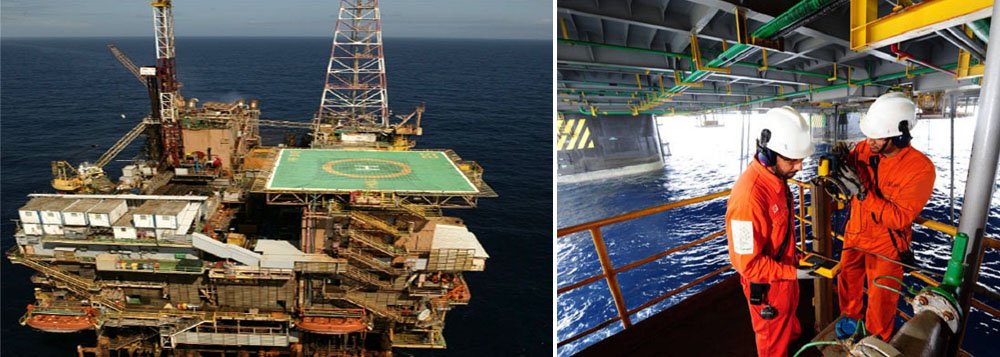 Incêndio atingiu um tanque de água na Plataforma Namorado-1 (PNA-1); seis trabalhadores da empresa Odebrecht Oil & Gas, responsável pela pintura da plataforma, teriam se ferido levemente; a produção foi temporariamente interrompida (Foto: Roberta Namour) Incêndio atingiu um tanque de água na Plataforma Namorado-1 (PNA-1); seis trabalhadores da empresa Odebrecht Oil & Gas, responsável pela pintura da plataforma, teriam se ferido levemente; a produção foi temporariamente interrompida
