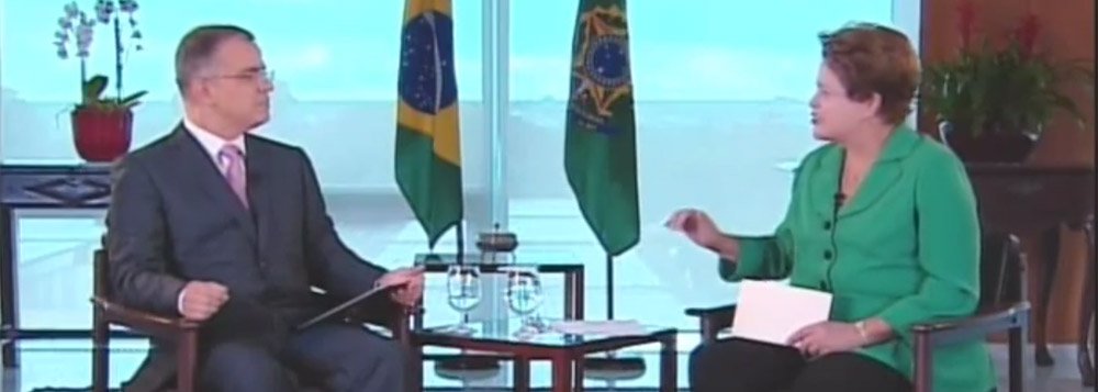 Em entrevista ao jornalista Kennedy Alencar, do SBT, presidente Dilma Rousseff lembra que não se confirmaram as previsões negativas a respeito da preparação do País para a Copa do Mundo, como o prognóstico da revista Veja, feito em 2011, de que o Maracanã ficaria pronto apenas em 2038; "Tem um clima de pessimismo criado no Brasil. (...) Teve um processo de instilar o pessimismo em relação à Copa", afirmou; assista (Foto: Gisele Federicce) Em entrevista ao jornalista Kennedy Alencar, do SBT, presidente Dilma Rousseff lembra que não se confirmaram as previsões negativas a respeito da preparação do País para a Copa do Mundo, como o prognóstico da revista Veja, feito em 2011, de que o Maracanã ficaria pronto apenas em 2038; "Tem um clima de pessimismo criado no Brasil. (...) Teve um processo de instilar o pessimismo em relação à Copa", afirmou; assista