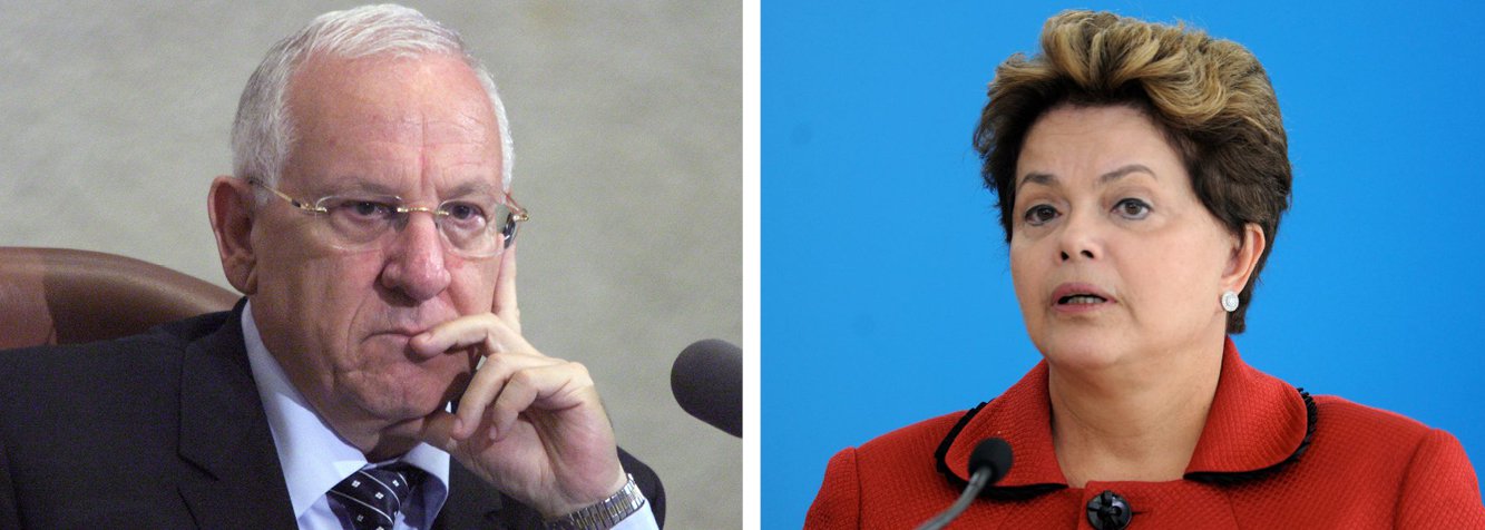 O presidente recém-eleito de Israel, Reuven Rivlin, tentou consertar o estrago causado nas relações com o Brasil, depois que um porta-voz da chancelaria israelense classificou o País como "anão diplomático"; num telefonema nesta segunda-feira, ele esclareceu que as expressões usadas por esse funcionário "não correspondem aos sentimentos da população de seu país em relação ao Brasil"; Rivlin justificou os ataques a Gaza como autodefesa, mas a presidente Dilma voltou a condenar a desproporcionalidade dos bombardeios ordenados pelo primeiro-ministro Benjamin Netanyahu; leia nota do Planalto (Foto: Leonardo Attuch) O presidente recém-eleito de Israel, Reuven Rivlin, tentou consertar o estrago causado nas relações com o Brasil, depois que um porta-voz da chancelaria israelense classificou o País como "anão diplomático"; num telefonema nesta segunda-feira, ele esclareceu que as expressões usadas por esse funcionário "não correspondem aos sentimentos da população de seu país em relação ao Brasil"; Rivlin justificou os ataques a Gaza como autodefesa, mas a presidente Dilma voltou a condenar a desproporcionalidade dos bombardeios ordenados pelo primeiro-ministro Benjamin Netanyahu; leia nota do Planalto