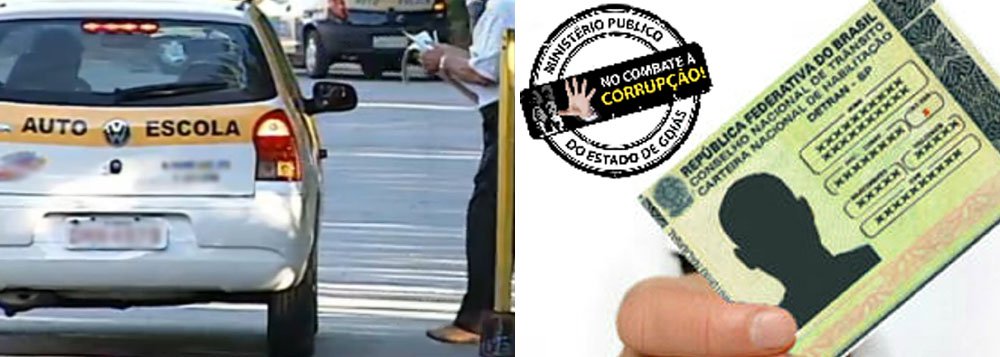 Operação Contramão, deflagrada nas primeiras horas desta terça-feira (25), conta com atuação de dez promotores de Justiça e 100 policiais militares no cumprimento de 22 mandados de prisão temporária nos municípios de Goiânia, Anápolis, Senador Canedo, Trindade e Abadia de Goiás; dentre os investigados há funcionários do Detran e do Cetran, além de proprietários e instrutores de Centros de Formação de Condutores; a ação tem o apoio do órgão (Foto: Realle Palazzo-Martini) Operação Contramão, deflagrada nas primeiras horas desta terça-feira (25), conta com atuação de dez promotores de Justiça e 100 policiais militares no cumprimento de 22 mandados de prisão temporária nos municípios de Goiânia, Anápolis, Senador Canedo, Trindade e Abadia de Goiás; dentre os investigados há funcionários do Detran e do Cetran, além de proprietários e instrutores de Centros de Formação de Condutores; a ação tem o apoio do órgão