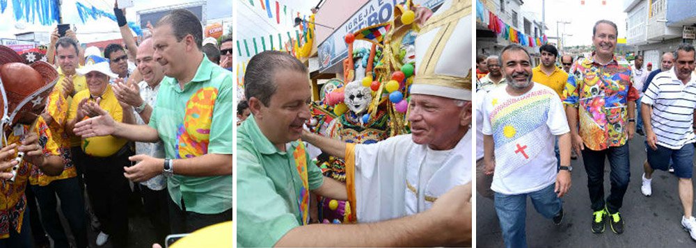 Governador de Pernambuco aproveitou hoje o segundo dia de seu périplo pelo interior do estado, durante o Carnaval, para voltar a dizer que o País deseja a "renovação da política" e a fazer críticas ao que chamou de "pacto político velho, mofado, carcomido"; segundo Eduardo Campos (PSB), pré-candidato à Presidência da República, "o Brasil deseja aposentar um bocado de raposa que hoje está assaltando o sonho do povo brasileiro" e "barrando as mudanças"; no Facebook, ele comemorou no início da tarde o alcance de 400 mil fãs de sua página e reforçou "o desejo de construir uma nova nação" (Foto: Ana Pupulin) Governador de Pernambuco aproveitou hoje o segundo dia de seu périplo pelo interior do estado, durante o Carnaval, para voltar a dizer que o País deseja a "renovação da política" e a fazer críticas ao que chamou de "pacto político velho, mofado, carcomido"; segundo Eduardo Campos (PSB), pré-candidato à Presidência da República, "o Brasil deseja aposentar um bocado de raposa que hoje está assaltando o sonho do povo brasileiro" e "barrando as mudanças"; no Facebook, ele comemorou no início da tarde o alcance de 400 mil fãs de sua página e reforçou "o desejo de construir uma nova nação"