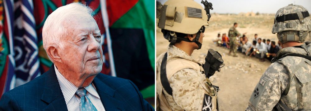 Em entrevista, ex-presidente americano Jimmy Carter condena o militarismo excessivo dos Estados Unidos e afirma ainda que pena de morte é uma situação que envergonha o país (Foto: Felipe L. Goncalves) Em entrevista, ex-presidente americano Jimmy Carter condena o militarismo excessivo dos Estados Unidos e afirma ainda que pena de morte é uma situação que envergonha o país
