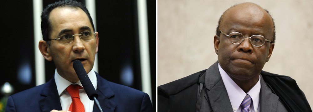 Ex-presidente da Câmara, João Paulo Cunha desafia o presidente do Supremo Tribunal Federal, Joaquim Barbosa, a provar o crime de peculato do qual foi condenado na Ação Penal 470; "Não há um real de desvio e eu pago por um peculato", disse hoje em discurso na tribuna; ontem, o 247 publicou em primeira mão os argumentos apresentados pelo parlamentar na revista lançada hoje no Congresso que, segundo ele, explica "o que Barbosa disse e o que existe de fato nos autos"; de acordo com Cunha, o presidente do STF "trabalha com informações seletivas"; Barbosa apontou como desvio o que veículos de comunicação, como Globo, Abril e Folha, pagaram às agências de Marcos Valério a título de comissão (Foto: Ana Pupulin) Ex-presidente da Câmara, João Paulo Cunha desafia o presidente do Supremo Tribunal Federal, Joaquim Barbosa, a provar o crime de peculato do qual foi condenado na Ação Penal 470; "Não há um real de desvio e eu pago por um peculato", disse hoje em discurso na tribuna; ontem, o 247 publicou em primeira mão os argumentos apresentados pelo parlamentar na revista lançada hoje no Congresso que, segundo ele, explica "o que Barbosa disse e o que existe de fato nos autos"; de acordo com Cunha, o presidente do STF "trabalha com informações seletivas"; Barbosa apontou como desvio o que veículos de comunicação, como Globo, Abril e Folha, pagaram às agências de Marcos Valério a título de comissão