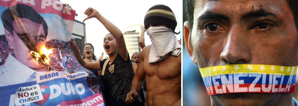 Segundo o presidente venezuelano, a reunião foi pedida para expor, perante o Conselho Presidencial da Unasul, os ataques e a violência de pequenos grupos que estão prejudicando a sociedade e impondo uma situação política que o país vai superando com consciência; "Amamos a paz", disse Maduro (Foto: Roberta Namour) Segundo o presidente venezuelano, a reunião foi pedida para expor, perante o Conselho Presidencial da Unasul, os ataques e a violência de pequenos grupos que estão prejudicando a sociedade e impondo uma situação política que o país vai superando com consciência; "Amamos a paz", disse Maduro