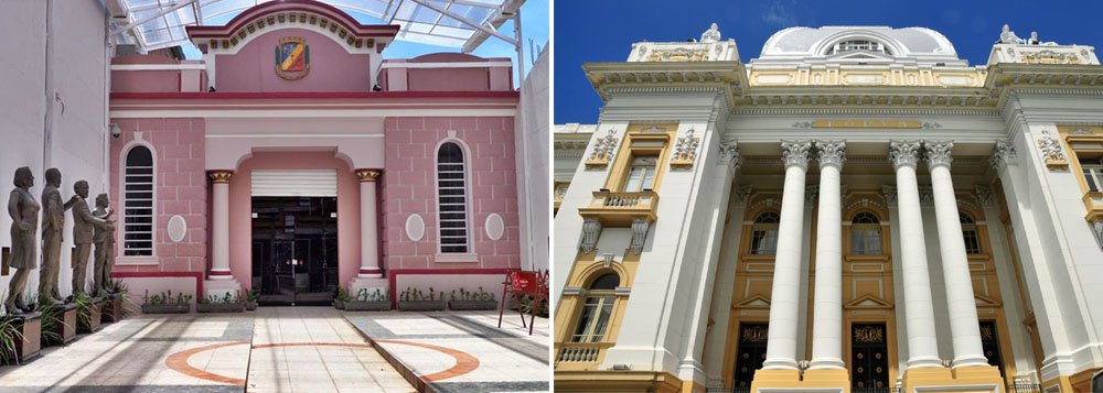 Apenas seis dos dez vereadores presos em Caruaru, no Agreste do estado, conseguiram liberdade provisória; isso porque o desembargador Gustavo Lima, do TJ-PE (à dir.), acatou o habeas-corpus enviado ao tribunal pela defesa dos parlamentares; de acordo com o desembargador, a medida não colocaria em risco as investigações nem perturbaria a ordem pública; dois parlamentares ainda pagaram multa por porte ilegal de armas (Foto: Leonardo Lucena) Apenas seis dos dez vereadores presos em Caruaru, no Agreste do estado, conseguiram liberdade provisória; isso porque o desembargador Gustavo Lima, do TJ-PE (à dir.), acatou o habeas-corpus enviado ao tribunal pela defesa dos parlamentares; de acordo com o desembargador, a medida não colocaria em risco as investigações nem perturbaria a ordem pública; dois parlamentares ainda pagaram multa por porte ilegal de armas
