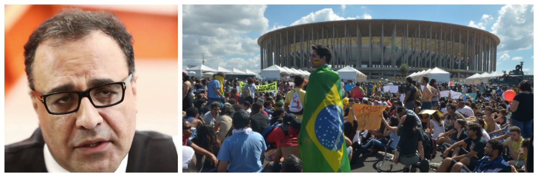 "A Copa é, óbvio, um prato cheio de desperdício, politicagem autoritária, incompetência e outros acintes. A depender do gosto do freguês manifestante, não vai ser difícil contrastar essa despesa perdulária e arbitrária com algum motivo de revolta com a selvageria social e a inércia política brasileiras", diz o colunista Vinícius Torres Freire, que anuncia um ensaio das manifestações já em 25 de janeiro, em todas as cidades-sede do Mundial (Foto: Leonardo Attuch) www.brasil247.com - "A Copa é, óbvio, um prato cheio de desperdício, politicagem autoritária, incompetência e outros acintes. A depender do gosto do freguês manifestante, não vai ser difícil contrastar essa despesa perdulária e arbitrária com algum motivo de revolta com a selvageria social e a inércia política brasileiras", diz o colunista Vinícius Torres Freire, que anuncia um ensaio das manifestações já em 25 de janeiro, em todas as cidades-sede do Mundial