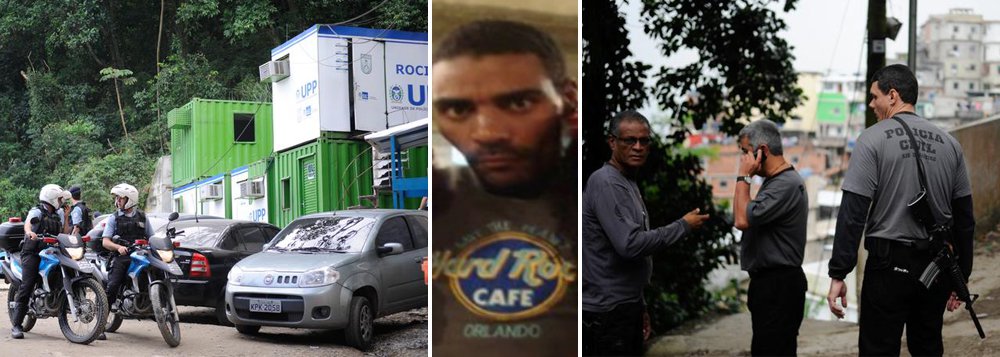 O Tribunal de Justiça do Rio de Janeiro retomou a audiência que ouve réus do caso Amarildo, ajudante de pedreiro morto em julho de 2013; quem está depondo é o soldado da Polícia Militar Felipe Maia; ele é o oitavo dos 25 acusados a ser ouvido e não é possível estimar quantos ainda vão depôr hoje; os policiais são acusados dos crimes de tortura, ocultação de cadáver, fraude processual e formação de quadrilha (Foto: Leonardo Lucena) O Tribunal de Justiça do Rio de Janeiro retomou a audiência que ouve réus do caso Amarildo, ajudante de pedreiro morto em julho de 2013; quem está depondo é o soldado da Polícia Militar Felipe Maia; ele é o oitavo dos 25 acusados a ser ouvido e não é possível estimar quantos ainda vão depôr hoje; os policiais são acusados dos crimes de tortura, ocultação de cadáver, fraude processual e formação de quadrilha