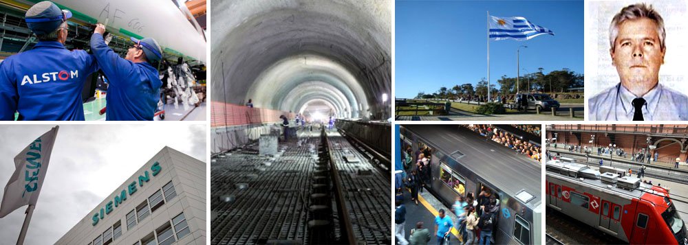 Polícia Federal e investigadores suíços acreditam que Alstom e Siemens usaram empresas fantasmas domiciliadas em Montevidéu para pagar propina a funcionários das estatais de trem e metrô de São Paulo; em um dos casos, a multinacional alemã cita supostas consultorias da Gantown e da Leraway, em abril de 2000, relativas à implantação da Linha 5 (Lilás) do Metrô; ex-diretor da multinacional Siemens Everton Rheinheimer afirma que houve suborno de 9% no contrato de R$ 1,57 bilhão (Foto: Roberta Namour) www.brasil247.com - Polícia Federal e investigadores suíços acreditam que Alstom e Siemens usaram empresas fantasmas domiciliadas em Montevidéu para pagar propina a funcionários das estatais de trem e metrô de São Paulo; em um dos casos, a multinacional alemã cita supostas consultorias da Gantown e da Leraway, em abril de 2000, relativas à implantação da Linha 5 (Lilás) do Metrô; ex-diretor da multinacional Siemens Everton Rheinheimer afirma que houve suborno de 9% no contrato de R$ 1,57 bilhão