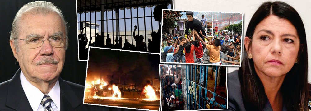 Situações que despertam debate sobre intervenção no Estado também ocorrem em outras regiões do País; crime organizado já incendiou ônibus em São Paulo, mas governador paulista Geraldo Alckmin recusou ajuda federal para superar crise; Comissão de Direitos Humanos da OEA determina que governo do Rio Grande do Sul reforme Presídio Central de Porto Alegre, considerado o pior do Brasil, assim como ONU pede investigação sobre Complexo de Pedrinhas; PIB do Maranhão teve o maior crescimento da região Nordeste, segundo o IBGE; salto de 10% colocou o Estado como a 16ª economia do País, mas convencionou-se tratá-lo como o mais pobre entre as 27 unidades da Federação; apenas detonar a governadora Roseana e o ex-presidente Sarney encerra o problema? (Foto: Felipe L. Goncalves) Situações que despertam debate sobre intervenção no Estado também ocorrem em outras regiões do País; crime organizado já incendiou ônibus em São Paulo, mas governador paulista Geraldo Alckmin recusou ajuda federal para superar crise; Comissão de Direitos Humanos da OEA determina que governo do Rio Grande do Sul reforme Presídio Central de Porto Alegre, considerado o pior do Brasil, assim como ONU pede investigação sobre Complexo de Pedrinhas; PIB do Maranhão teve o maior crescimento da região Nordeste, segundo o IBGE; salto de 10% colocou o Estado como a 16ª economia do País, mas convencionou-se tratá-lo como o mais pobre entre as 27 unidades da Federação; apenas detonar a governadora Roseana e o ex-presidente Sarney encerra o problema?