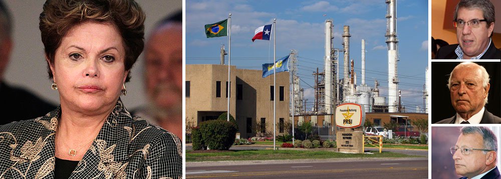 Documento prega que a presidente Dilma Rousseff e outros ex-conselheiros da Petrobras, como Fabio Barbosa, da Abril, Jorge Gerdau, da Gerdau, e Claudio Haddad, do Insper, sejam responsabilizados por eventuais perdas da Petrobras na refinaria de Pasadena; o texto pede que os gestores da Petrobras e seus conselheiros respondam "por dano aos cofres públicos, por ato antieconômico e por gestão temerária" (Foto: Felipe L. Goncalves) Documento prega que a presidente Dilma Rousseff e outros ex-conselheiros da Petrobras, como Fabio Barbosa, da Abril, Jorge Gerdau, da Gerdau, e Claudio Haddad, do Insper, sejam responsabilizados por eventuais perdas da Petrobras na refinaria de Pasadena; o texto pede que os gestores da Petrobras e seus conselheiros respondam "por dano aos cofres públicos, por ato antieconômico e por gestão temerária"