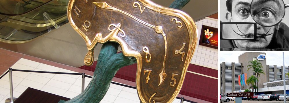Uma exposição inédita no Brasil com 26 esculturas do artista espanhol Salvador Dalí será aberta ao público de Brasília na próxima quarta-feira 16, na galeria da Caixa Cultural Brasília; as peças são na maioria em bronze e foram produzidas pelo artista, principalmente na década de 70 (Foto: Leonardo Attuch) Uma exposição inédita no Brasil com 26 esculturas do artista espanhol Salvador Dalí será aberta ao público de Brasília na próxima quarta-feira 16, na galeria da Caixa Cultural Brasília; as peças são na maioria em bronze e foram produzidas pelo artista, principalmente na década de 70