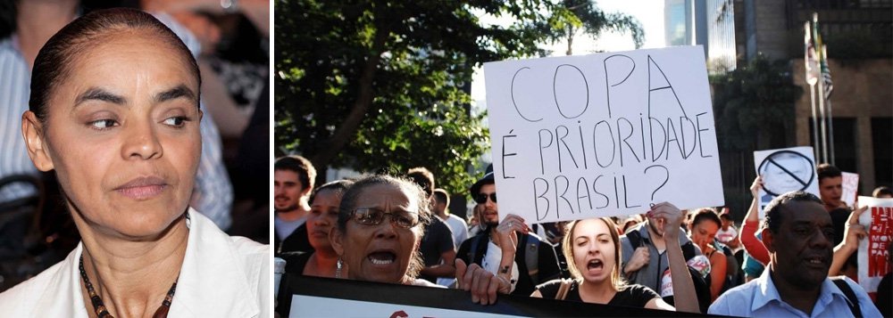 Colunista Rogério Gentile, da Folha, condena a estratégia de Marina Silva, que praticamente convocou novas manifestações durante a Copa de 2014; "Um eventual fracasso na organização, problemas nos aeroportos ou na segurança têm potencial para despertar um sentimento de vergonha nacional. Mas torcer por isso é mais estúpido do que desejar o insucesso de Neymar e cia", diz ele (Foto: Leonardo Attuch) Colunista Rogério Gentile, da Folha, condena a estratégia de Marina Silva, que praticamente convocou novas manifestações durante a Copa de 2014; "Um eventual fracasso na organização, problemas nos aeroportos ou na segurança têm potencial para despertar um sentimento de vergonha nacional. Mas torcer por isso é mais estúpido do que desejar o insucesso de Neymar e cia", diz ele