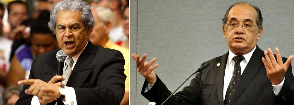 Celso Antônio Bandeira Mello, um dos mais respeitados juristas brasileiros e professor Emérito da Pontifícia Universidade Católica de São Paulo (PUC-SP), doou R$ 10 mil para ajudar José Genoino arcar com multa do STF: “Ele irroga a terceiros a prática de um crime sem indícios e isso, vindo de um ministro da Suprema Corte, é escandaloso; como doador, me senti ofendido”, disse o jurista; segundo Bandeira de Mello, problemas da ação penal 470 também decorrem da "maldade" de Joaquim Barbosa: "ele é uma pessoa má"; declaração de Gilmar provocou indignação no PT, cujo presidente, Rui Falcão, decidiu interpelá-lo judicialmente (Foto: Roberta Namour) www.brasil247.com - Celso Antônio Bandeira Mello, um dos mais respeitados juristas brasileiros e professor Emérito da Pontifícia Universidade Católica de São Paulo (PUC-SP), doou R$ 10 mil para ajudar José Genoino arcar com multa do STF: “Ele irroga a terceiros a prática de um crime sem indícios e isso, vindo de um ministro da Suprema Corte, é escandaloso; como doador, me senti ofendido”, disse o jurista; segundo Bandeira de Mello, problemas da ação penal 470 também decorrem da "maldade" de Joaquim Barbosa: "ele é uma pessoa má"; declaração de Gilmar provocou indignação no PT, cujo presidente, Rui Falcão, decidiu interpelá-lo judicialmente