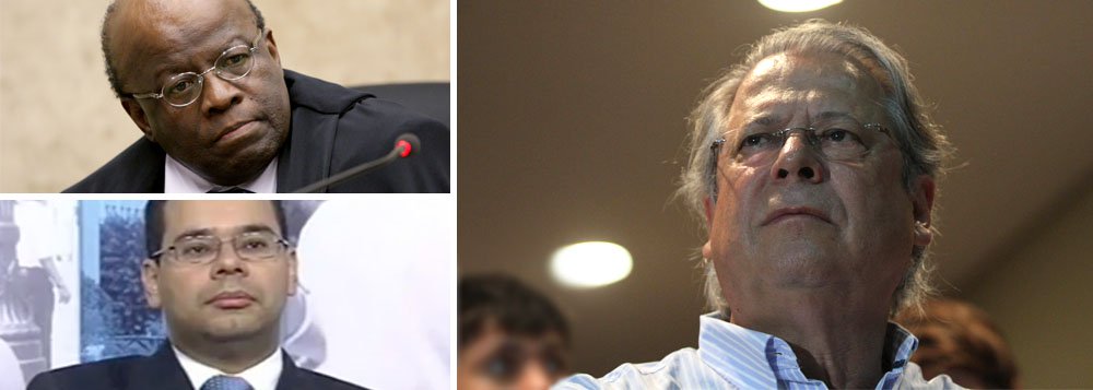 Num dia decisivo no Supremo Tribunal Federal, em que serão julgados os embargos infringentes, uma cronologia preparada pelo 247 revela como o ex-ministro José Dirceu, réu mais notório da Ação Penal 470, vem sendo alvo de perseguição explícita pelo talvez político Joaquim Barbosa e pelo juiz Bruno Ribeiro, da Vara de Execuções Penais do Distrito Federal; condenado ao semiaberto, ele está preso há mais de 100 dias em regime fechado, numa flagrante violação a direitos garantidos pela Constituição, e seu pedido de trabalho ainda não foi analisado em razão de uma série de manobras protelatórias; relembre o caso (Foto: Gisele Federicce) Num dia decisivo no Supremo Tribunal Federal, em que serão julgados os embargos infringentes, uma cronologia preparada pelo 247 revela como o ex-ministro José Dirceu, réu mais notório da Ação Penal 470, vem sendo alvo de perseguição explícita pelo talvez político Joaquim Barbosa e pelo juiz Bruno Ribeiro, da Vara de Execuções Penais do Distrito Federal; condenado ao semiaberto, ele está preso há mais de 100 dias em regime fechado, numa flagrante violação a direitos garantidos pela Constituição, e seu pedido de trabalho ainda não foi analisado em razão de uma série de manobras protelatórias; relembre o caso