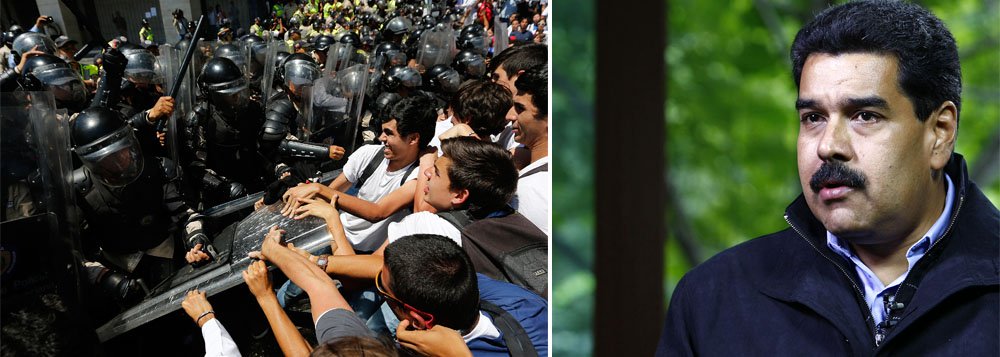 Presidente chamou a Mesa da Unidade Democrática (MUD) para uma conferência; "Pela quinta vez, refaço meu chamado de diálogo", disse durante um evento; Maduro também declarou que a estabilidade da América do Sul e de grande parte do continente depende da situação na Venezuela (Foto: Roberta Namour) Presidente chamou a Mesa da Unidade Democrática (MUD) para uma conferência; "Pela quinta vez, refaço meu chamado de diálogo", disse durante um evento; Maduro também declarou que a estabilidade da América do Sul e de grande parte do continente depende da situação na Venezuela