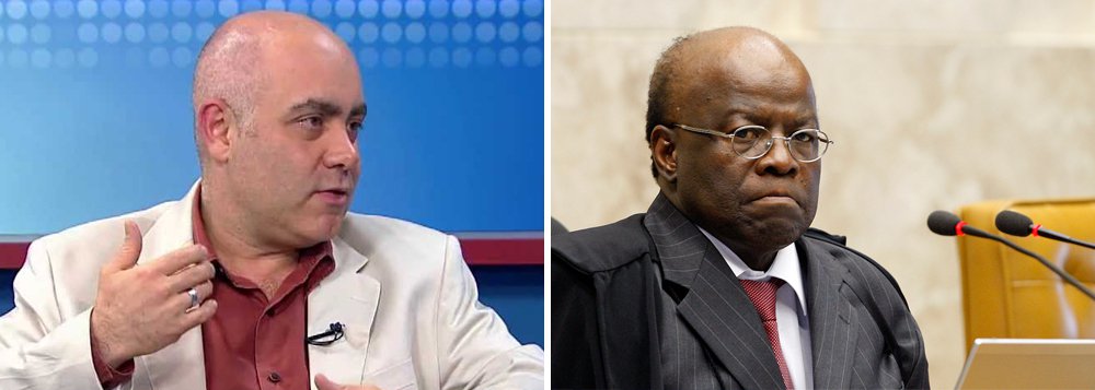 Professor da Escola de Administração Pública da FGV de São Paulo, Claudio Couto, afirma em entrevista que o presidente do STF fez uma "acusação gravíssima" contra seus colegas, a presidente Dilma e o Senado ao dizer que eles "são juízes de encomenda"; exposição à execração pública, diz ele, "enfraquece a natureza das instituições"; Joaquim Barbosa fez "discurso político" e "jogou para a torcida", em sua avaliação (Foto: Ana Pupulin) Professor da Escola de Administração Pública da FGV de São Paulo, Claudio Couto, afirma em entrevista que o presidente do STF fez uma "acusação gravíssima" contra seus colegas, a presidente Dilma e o Senado ao dizer que eles "são juízes de encomenda"; exposição à execração pública, diz ele, "enfraquece a natureza das instituições"; Joaquim Barbosa fez "discurso político" e "jogou para a torcida", em sua avaliação