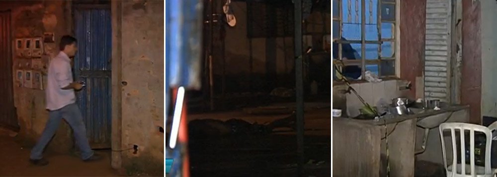 Crime ocorreu em residência no Bairro Cardoso 2; sete homens armados e encapuzados invadiram casa e começaram a atirar em quem estava no local; duas mulheres e quatro homens morreram; Polícia Militar diz que imóvel era ponto de venda de drogas e crime está relacionado ao tráfico de entorpecentes; pessoa ferida foi atendida no Hugo e seu estado é regular (Foto: José Barbacena) Crime ocorreu em residência no Bairro Cardoso 2; sete homens armados e encapuzados invadiram casa e começaram a atirar em quem estava no local; duas mulheres e quatro homens morreram; Polícia Militar diz que imóvel era ponto de venda de drogas e crime está relacionado ao tráfico de entorpecentes; pessoa ferida foi atendida no Hugo e seu estado é regular