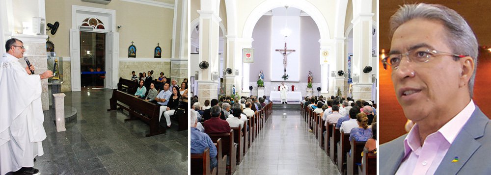 "Esta é uma homenagem a todo o seu trabalho, sua luta e por tudo que construiu em favor de uma sociedade mais justa para os sergipanos. É um orgulho para a família mais uma vez reverenciar a sua vida, não a sua morte. Ele era um homem que teve uma passagem digna, ética e de honradez que orgulham a todos os sergipanos e a todos os membros da sua família", afirmou o desembargador Edson Ulisses de Melo, cunhado do ex-governador, e que falou em nome da família; "“Ele teve uma passagem breve pela vida, mas deixou marcas que não serão esquecidas. Da mesma forma que foi bela a sua passagem pela vida, também foi bela a despedida que seu povo ofereceu", disse o irmão mais velho Cláudio Déda (Foto: Valter Lima) "Esta é uma homenagem a todo o seu trabalho, sua luta e por tudo que construiu em favor de uma sociedade mais justa para os sergipanos. É um orgulho para a família mais uma vez reverenciar a sua vida, não a sua morte. Ele era um homem que teve uma passagem digna, ética e de honradez que orgulham a todos os sergipanos e a todos os membros da sua família", afirmou o desembargador Edson Ulisses de Melo, cunhado do ex-governador, e que falou em nome da família; "“Ele teve uma passagem breve pela vida, mas deixou marcas que não serão esquecidas. Da mesma forma que foi bela a sua passagem pela vida, também foi bela a despedida que seu povo ofereceu", disse o irmão mais velho Cláudio Déda