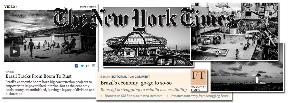 Falar mal do quintal alheio, mais especificamente do Brasil, parece estar se tornando uma praxe da mídia internacional; inicialmente o jornal britânico Financial Times tentou determinar os rumos da política econômica e chegou a pedir a cabeça do ministro da Fazenda, Guido Mantega; neste domingo, New York Times (EUA) publicou matéria intitulada “Do boom à ferrugem”, onde afirma que os atrasos e os altos custos nas obras da Copa são apenas a ponta mais visível dos problemas de infraestrutura enfrentados pelo país; segundo o jornal, esta situação demonstra a fraqueza do capitalismo de Estado no Brasil (Foto: Paulo Emílio) Falar mal do quintal alheio, mais especificamente do Brasil, parece estar se tornando uma praxe da mídia internacional; inicialmente o jornal britânico Financial Times tentou determinar os rumos da política econômica e chegou a pedir a cabeça do ministro da Fazenda, Guido Mantega; neste domingo, New York Times (EUA) publicou matéria intitulada “Do boom à ferrugem”, onde afirma que os atrasos e os altos custos nas obras da Copa são apenas a ponta mais visível dos problemas de infraestrutura enfrentados pelo país; segundo o jornal, esta situação demonstra a fraqueza do capitalismo de Estado no Brasil