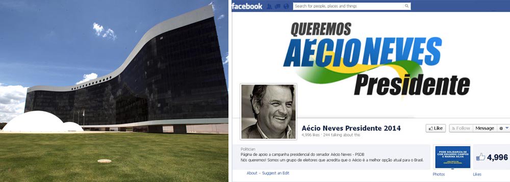 Por determinação do Tribunal Superior Eleitoral (TSE), o Facebook deve retirar do ar o perfil de apoio à pré-candidatura presidencial do senador Aécio Neves (PSDB-MG); de acordo com a decisão do ministro Humberto Martins, o perfil faz propagando antecipada do tucano, enquanto a lei eleitoral permite propaganda apenas a partir do dia 6 de julho; a ação foi proposta pelo Ministério Público Eleitoral (Foto: Leonardo Lucena) Por determinação do Tribunal Superior Eleitoral (TSE), o Facebook deve retirar do ar o perfil de apoio à pré-candidatura presidencial do senador Aécio Neves (PSDB-MG); de acordo com a decisão do ministro Humberto Martins, o perfil faz propagando antecipada do tucano, enquanto a lei eleitoral permite propaganda apenas a partir do dia 6 de julho; a ação foi proposta pelo Ministério Público Eleitoral