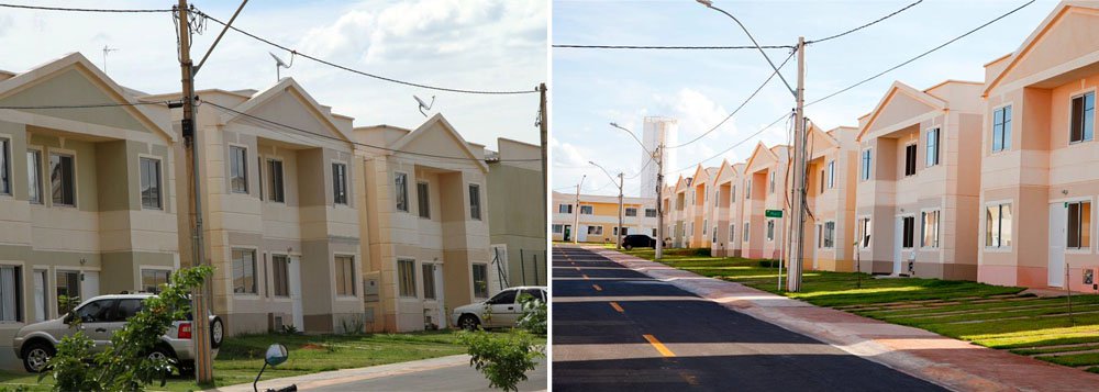 A Secretaria de Habitação, Regularização e Desenvolvimento Urbano (Sedhab) deve concluir no primeiro semestre de 2014 as licitações para contratar a construção das 100 mil unidades habitacionais previstas no programa "Minha casa, Minha Vida/ Morar Bem" no DF; também até junho deste ano deverão estar habilitadas as 100 mil famílias inscritas no programa; dessa forma, o GDF alcançará as duas metas estabelecidas quando lançou o projeto, em 2011 (Foto: Leonardo Lucena) A Secretaria de Habitação, Regularização e Desenvolvimento Urbano (Sedhab) deve concluir no primeiro semestre de 2014 as licitações para contratar a construção das 100 mil unidades habitacionais previstas no programa "Minha casa, Minha Vida/ Morar Bem" no DF; também até junho deste ano deverão estar habilitadas as 100 mil famílias inscritas no programa; dessa forma, o GDF alcançará as duas metas estabelecidas quando lançou o projeto, em 2011