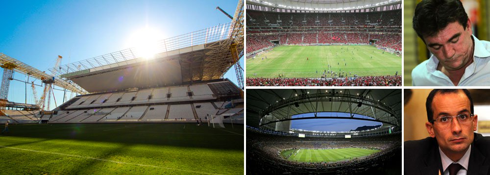 Cercada por elementos de tensão, Copa do Mundo tem risco logo na estreia, dentro de 86 dias; inacabado, sem cobertura completa e telões, estádio do Corinthians não terá passado por nenhum teste importante antes de receber a partida Brasil X Croácia; responsável pela obra, Andres Sanchez diz que explicações serão dadas após inauguração; construtora Odebrechet, de Marcelo Odebrecht, lava as mãos antecipadamente e diz que só fez o que o cliente pediu; enquanto isso, novo Maracanã, no Rio de Janeiro, e Mané Garrincha, em Brasilia, são aplaudidos pelo público e profissionais do esporte; não seria mais prudente abrir o Mundial numa arena já consolidada em lugar de um estádio terminado a toque de caixa? (Foto: Gisele Federicce) Cercada por elementos de tensão, Copa do Mundo tem risco logo na estreia, dentro de 86 dias; inacabado, sem cobertura completa e telões, estádio do Corinthians não terá passado por nenhum teste importante antes de receber a partida Brasil X Croácia; responsável pela obra, Andres Sanchez diz que explicações serão dadas após inauguração; construtora Odebrechet, de Marcelo Odebrecht, lava as mãos antecipadamente e diz que só fez o que o cliente pediu; enquanto isso, novo Maracanã, no Rio de Janeiro, e Mané Garrincha, em Brasilia, são aplaudidos pelo público e profissionais do esporte; não seria mais prudente abrir o Mundial numa arena já consolidada em lugar de um estádio terminado a toque de caixa?