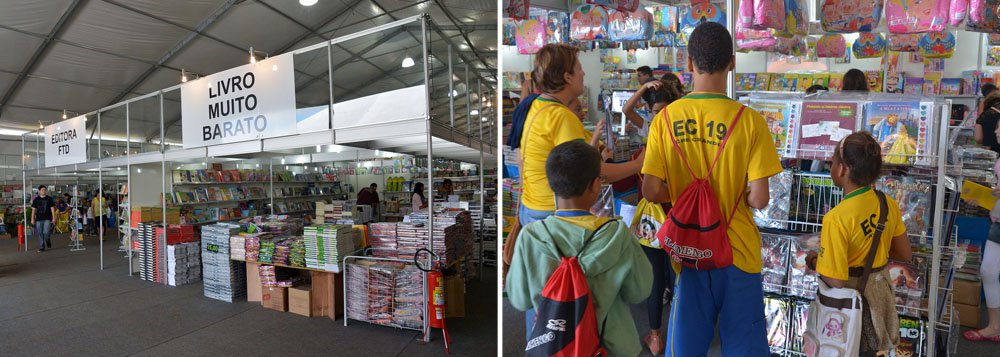 Em dez dias, quase 270 mil pessoas passaram pela 2ª Bienal Brasil do Livro e da Leitura que, segundo estimativas dos organizadores, tiveram R$ 8 milhões vendidos em livros, mais de R$ 2 milhões a mais que as vendas da primeira edição do encontro; o evento reuniu em Brasília pelo menos 128 autores nacionais e internacionais e uma programação que mesclou lançamentos de livros com palestras, debates, peças teatrais, shows e contação de histórias (Foto: Leonardo Lucena) Em dez dias, quase 270 mil pessoas passaram pela 2ª Bienal Brasil do Livro e da Leitura que, segundo estimativas dos organizadores, tiveram R$ 8 milhões vendidos em livros, mais de R$ 2 milhões a mais que as vendas da primeira edição do encontro; o evento reuniu em Brasília pelo menos 128 autores nacionais e internacionais e uma programação que mesclou lançamentos de livros com palestras, debates, peças teatrais, shows e contação de histórias