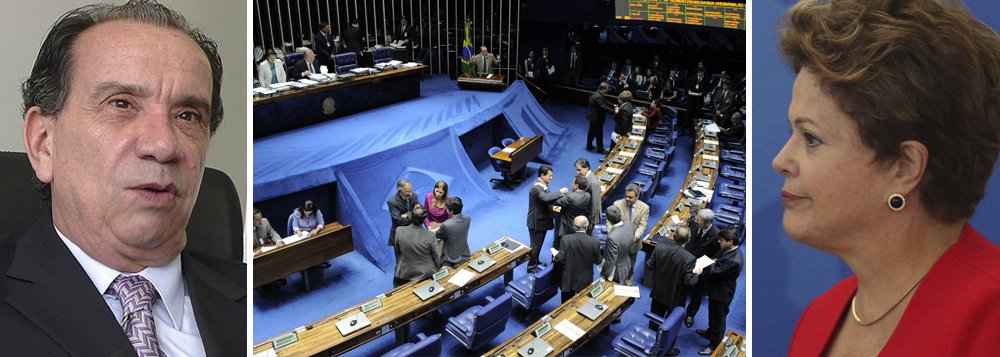 Bancada do partido no Senado se posiciona em nota a favor da extinção da multa de 10% do Fundo de Garantia por Tempo de Serviço para trabalhadores demitidos sem justa causa, projeto barrado pela presidente Dilma sob críticas de empresários; segundo o líder Aloysio Nunes, o argumento de que a extinção geraria um impacto superior a R$ 3 bilhões por ano na conta do Fundo "não se sustenta"; este é um dos vetos presidenciais mais polêmicos a serem votados no Congresso; análise ficou para a terceira terça-feira de setembro (Foto: Gisele Federicce) Bancada do partido no Senado se posiciona em nota a favor da extinção da multa de 10% do Fundo de Garantia por Tempo de Serviço para trabalhadores demitidos sem justa causa, projeto barrado pela presidente Dilma sob críticas de empresários; segundo o líder Aloysio Nunes, o argumento de que a extinção geraria um impacto superior a R$ 3 bilhões por ano na conta do Fundo "não se sustenta"; este é um dos vetos presidenciais mais polêmicos a serem votados no Congresso; análise ficou para a terceira terça-feira de setembro