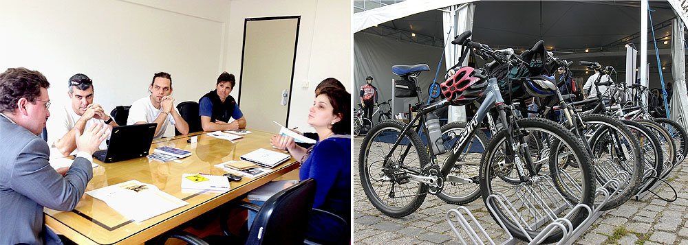 Programa será desenvolvido em parceria com cicloativistas, universidades e órgãos de governo com o objetivo de nortear os municípios paranaenses que tiverem interesse em aderir à iniciativa. O governador, Beto Richa, sancionou a Lei 17.385/12, que oficializa Setembro como o "Mês da Bicicleta no Paraná", com a criação de um calendário com atividades educativas promovidas pelo poder público, iniciativa privada e a sociedade em geral (Foto: Roberta Namour) Programa será desenvolvido em parceria com cicloativistas, universidades e órgãos de governo com o objetivo de nortear os municípios paranaenses que tiverem interesse em aderir à iniciativa. O governador, Beto Richa, sancionou a Lei 17.385/12, que oficializa Setembro como o "Mês da Bicicleta no Paraná", com a criação de um calendário com atividades educativas promovidas pelo poder público, iniciativa privada e a sociedade em geral