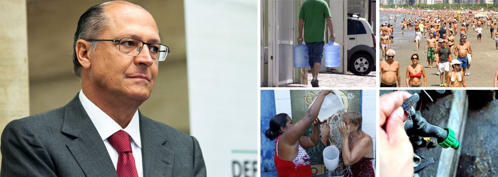 Segundo governador de São Paulo, “seca” que atinge os municípios da Baixada Santista desde o final do ano é reflexo de praticamente dez dias de feriado sem chuva com consumo de 350 litros diários por pessoa, frente aos habituais 150 litros (Foto: Roberta Namour) Segundo governador de São Paulo, “seca” que atinge os municípios da Baixada Santista desde o final do ano é reflexo de praticamente dez dias de feriado sem chuva com consumo de 350 litros diários por pessoa, frente aos habituais 150 litros