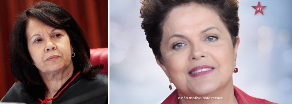 Ministra Laurita Vaz, do Tribunal Superior Eleitoral, suspendeu a veiculação de inserção do PT que falava sobre ações do governo Dilma Rousseff; iniciada em 6 de maio, publicidade tinha ainda críticas indiretas à oposição; comerciais exibiam fala da presidente e também de Lula; em uma das propagandas, Dilma afirmava que "o nosso governo tem o signo da mudança" e que "nós vamos continuar fazendo o Brasil avançar"; PT deverá substituir este comercial por outro, o do "Fantasmas do passado", que tem sido muito criticado pela oposição (Foto: Valter Lima) www.brasil247.com - Ministra Laurita Vaz, do Tribunal Superior Eleitoral, suspendeu a veiculação de inserção do PT que falava sobre ações do governo Dilma Rousseff; iniciada em 6 de maio, publicidade tinha ainda críticas indiretas à oposição; comerciais exibiam fala da presidente e também de Lula; em uma das propagandas, Dilma afirmava que "o nosso governo tem o signo da mudança" e que "nós vamos continuar fazendo o Brasil avançar"; PT deverá substituir este comercial por outro, o do "Fantasmas do passado", que tem sido muito criticado pela oposição