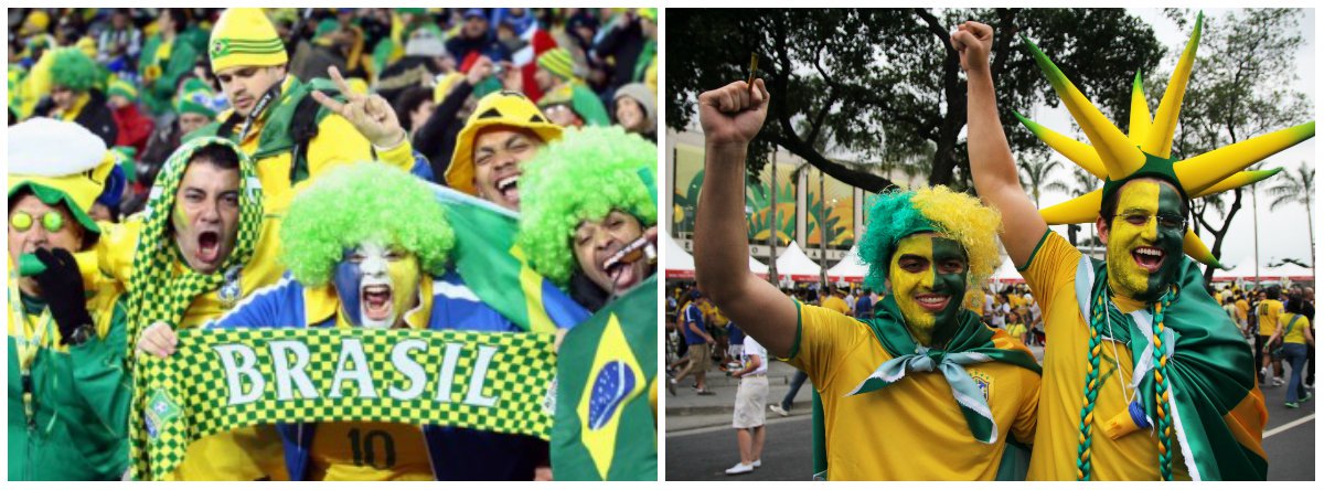 Pesquisa feita em maio revela que a maior parte dos moradores do Rio (45,4%) apoia o Mundial, enquanto 39,2% são contra e 15,4%, indiferentes; levantamento diz ainda que 88% não vão aos protestos e 67% acreditam que a população deve "torcer para a seleção", "receber bem os turistas" ou "fazer do Mundial uma festa"; mesmo entre os que se dizem contra a Copa do Mundo, que começa em 11 dias, 74% pretendem assistir aos jogos; mostra foi feita com 832 cariocas (Foto: Gisele Federicce) Pesquisa feita em maio revela que a maior parte dos moradores do Rio (45,4%) apoia o Mundial, enquanto 39,2% são contra e 15,4%, indiferentes; levantamento diz ainda que 88% não vão aos protestos e 67% acreditam que a população deve "torcer para a seleção", "receber bem os turistas" ou "fazer do Mundial uma festa"; mesmo entre os que se dizem contra a Copa do Mundo, que começa em 11 dias, 74% pretendem assistir aos jogos; mostra foi feita com 832 cariocas
