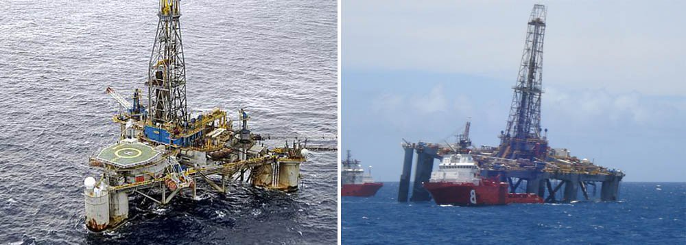 Plataforma de petróleo da empresa Noble Paul Wolf (SS-53), a serviço da Petrobras, já foi estabilizada: “A ANP interditou, por medida cautelar, a Sonda SS-53, até que sejam restabelecidas as condições regulamentares de segurança operacional. A Sonda SS-53, que se encontrava no Poço 7-MRL-222HPA-RJS, estava em operação de reentrada e completação do poço, que permanece fechado com tampões de cimento, não havendo risco de vazamento de hidrocarbonetos no mar”, diz a nota (Foto: Roberta Namour) Plataforma de petróleo da empresa Noble Paul Wolf (SS-53), a serviço da Petrobras, já foi estabilizada: “A ANP interditou, por medida cautelar, a Sonda SS-53, até que sejam restabelecidas as condições regulamentares de segurança operacional. A Sonda SS-53, que se encontrava no Poço 7-MRL-222HPA-RJS, estava em operação de reentrada e completação do poço, que permanece fechado com tampões de cimento, não havendo risco de vazamento de hidrocarbonetos no mar”, diz a nota