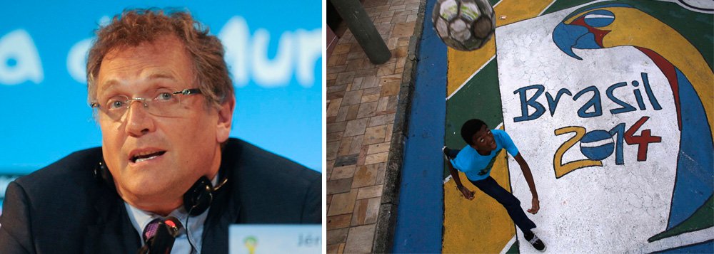 Em nota divulgada no site da Fifa, secretário-geral da entidade, Jérôme Valcke, diz que "não resta dúvida de que a febre da Copa do Mundo está começando a pegar nos brasileiros e nos milhões de torcedores por todo o mundo", mas admite também que só ficará relaxado depois que os jogos inaugurais forem disputados em todas as 12 cidades-sede (Foto: Gisele Federicce) Em nota divulgada no site da Fifa, secretário-geral da entidade, Jérôme Valcke, diz que "não resta dúvida de que a febre da Copa do Mundo está começando a pegar nos brasileiros e nos milhões de torcedores por todo o mundo", mas admite também que só ficará relaxado depois que os jogos inaugurais forem disputados em todas as 12 cidades-sede