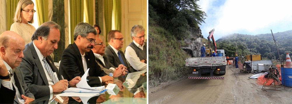 O governo do Rio assinou um convênio no valor de R$ 42 milhões com a estatal federal Eletronuclear para complementação dos recursos necessários à construção da Estrada Parque Paraty-Cunha (RJ-165), que vai passar pelo Parque Nacional da Serra da Bocaina e chega até a divisa com São Paulo; no total, a obra vai custar R$ 92 milhões, sendo R$ 50 milhões financiados pela Comissão Andina de Financiamento; a previsão é que a obra seja entregue até o final do ano (Foto: Leonardo Lucena) O governo do Rio assinou um convênio no valor de R$ 42 milhões com a estatal federal Eletronuclear para complementação dos recursos necessários à construção da Estrada Parque Paraty-Cunha (RJ-165), que vai passar pelo Parque Nacional da Serra da Bocaina e chega até a divisa com São Paulo; no total, a obra vai custar R$ 92 milhões, sendo R$ 50 milhões financiados pela Comissão Andina de Financiamento; a previsão é que a obra seja entregue até o final do ano