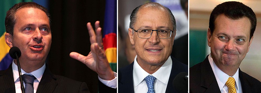 Partido do presidenciável socialista Eduardo Campos promete até sexta-feira definição sobre participação nas eleições ao governo de São Paulo; o comando do diretório estadual do PSB ignora contrariedade da vice Marina Silva na chapa nacional e insiste na aliança com o governador e pré-candidato à reeleição, Geraldo Alckmin (PSDB), mas com a indicação do vice na chapa: "Não queremos a indicação para o Senado”, disse o prefeito de Campinas, Jonas Donizette; tucano, no entanto, tem acenado com vaga ao PSD, do ex-prefeito Gilberto Kassab (Foto: Roberta Namour) Partido do presidenciável socialista Eduardo Campos promete até sexta-feira definição sobre participação nas eleições ao governo de São Paulo; o comando do diretório estadual do PSB ignora contrariedade da vice Marina Silva na chapa nacional e insiste na aliança com o governador e pré-candidato à reeleição, Geraldo Alckmin (PSDB), mas com a indicação do vice na chapa: "Não queremos a indicação para o Senado”, disse o prefeito de Campinas, Jonas Donizette; tucano, no entanto, tem acenado com vaga ao PSD, do ex-prefeito Gilberto Kassab