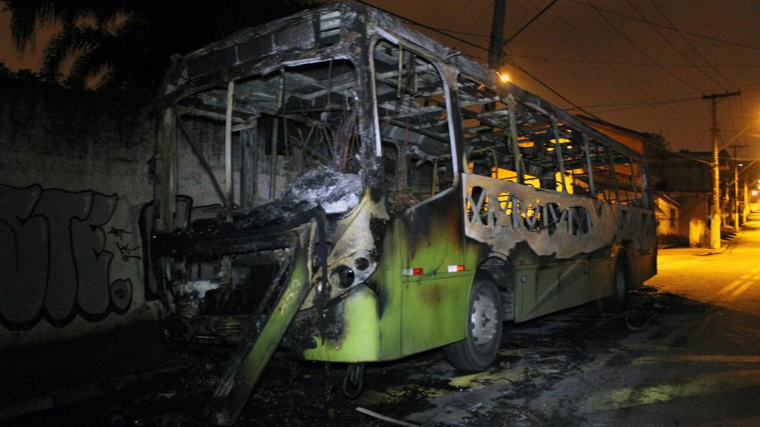 A Secretaria de Segurança Pública do Maranhão informou que oito suspeitos dos atos de vandalismo envolvendo incêndio a ônibus, na sexta-feira, em São Luis, foram presos após uma operação conjunta das polícias Civil e Militar; todos os envolvidos serão apresentados na sede da secretaria (Foto: Leonardo Attuch) A Secretaria de Segurança Pública do Maranhão informou que oito suspeitos dos atos de vandalismo envolvendo incêndio a ônibus, na sexta-feira, em São Luis, foram presos após uma operação conjunta das polícias Civil e Militar; todos os envolvidos serão apresentados na sede da secretaria