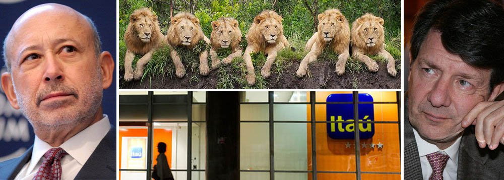 Goldman Sachs, presidido por Lloyd Blankflein, já foi punido em mais de US$ 800 milhões pelas autoridades fiscais dos EUA, mas no Brasil aposta que multa de R$ 18,7 bilhões contra o Itaú Unibanco será aliviada; analistas do banco americano dizem que Receita não terá "muito sucesso" contra estratégia de confronto de Roberto Setubal e, por isso, recomendam compra de ações da instituição; autuações do Fisco brasileiro ultrapassaram os R$ 105 bilhões no ano passado e estão em crescimento; desdém ao Leão pode custar caro (Foto: Felipe L. Goncalves) Goldman Sachs, presidido por Lloyd Blankflein, já foi punido em mais de US$ 800 milhões pelas autoridades fiscais dos EUA, mas no Brasil aposta que multa de R$ 18,7 bilhões contra o Itaú Unibanco será aliviada; analistas do banco americano dizem que Receita não terá "muito sucesso" contra estratégia de confronto de Roberto Setubal e, por isso, recomendam compra de ações da instituição; autuações do Fisco brasileiro ultrapassaram os R$ 105 bilhões no ano passado e estão em crescimento; desdém ao Leão pode custar caro