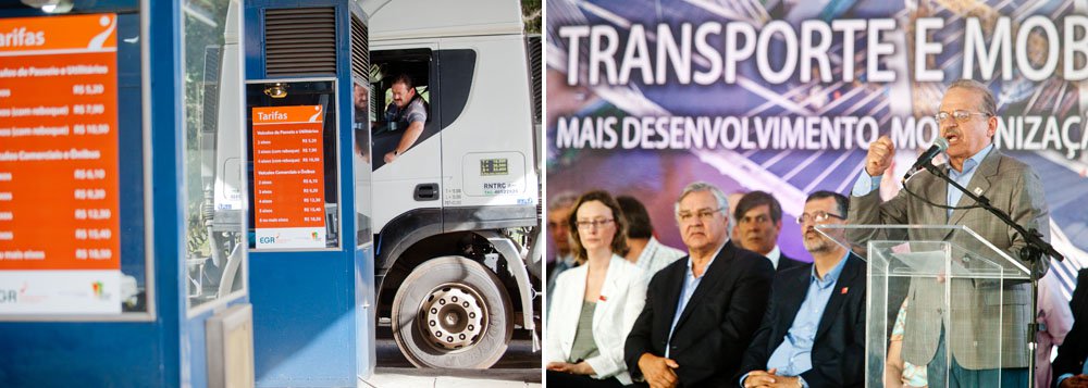 Jornal diz que medida do governador do Rio Grande do Sul (PT) é contrassenso já que o Estado é incapaz de administrar estradas e “é ainda mais exótica quando se observa que o governo federal, presidido por sua correligionária Dilma Rousseff, vai no sentido totalmente oposto, empenhando-se em atrair investimento privado para melhorar a intransitável malha rodoviária federal” (Foto: Roberta Namour) Jornal diz que medida do governador do Rio Grande do Sul (PT) é contrassenso já que o Estado é incapaz de administrar estradas e “é ainda mais exótica quando se observa que o governo federal, presidido por sua correligionária Dilma Rousseff, vai no sentido totalmente oposto, empenhando-se em atrair investimento privado para melhorar a intransitável malha rodoviária federal”