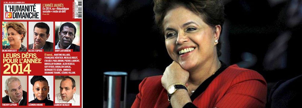 Em artigo publicado na edição de janeiro da revista francesa L'Humanité Dimanche, presidente afirma que em 2014 participará de três eventos multilaterais que resultarão em significativa contribuição à democratização das relações internacionais; sobre a governança da internet, declarou que "as recentes revelações sobre espionagem eletrônica exigem respostas de toda a comunidade internacional" (Foto: Gisele Federicce) Em artigo publicado na edição de janeiro da revista francesa L'Humanité Dimanche, presidente afirma que em 2014 participará de três eventos multilaterais que resultarão em significativa contribuição à democratização das relações internacionais; sobre a governança da internet, declarou que "as recentes revelações sobre espionagem eletrônica exigem respostas de toda a comunidade internacional"