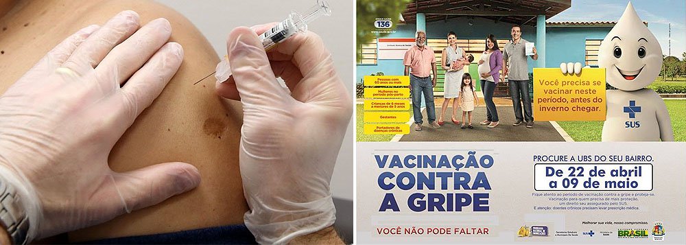 Programa tem um dia de atraso em relação ao calendário nacional do Ministério da Saúde; alvo da campanha são idosos (mais de 60 anos), trabalhadores da saúde, povos indígenas, crianças na faixa etária de 6 meses a menos de 5 anos, gestantes, mulheres que tiveram filhos há 45 dias ou menos, pessoas com doenças crônicas não transmissíveis e outras condições clínicas especiais, população privada de liberdade e funcionários do sistema prisional (Foto: Roberta Namour) Programa tem um dia de atraso em relação ao calendário nacional do Ministério da Saúde; alvo da campanha são idosos (mais de 60 anos), trabalhadores da saúde, povos indígenas, crianças na faixa etária de 6 meses a menos de 5 anos, gestantes, mulheres que tiveram filhos há 45 dias ou menos, pessoas com doenças crônicas não transmissíveis e outras condições clínicas especiais, população privada de liberdade e funcionários do sistema prisional