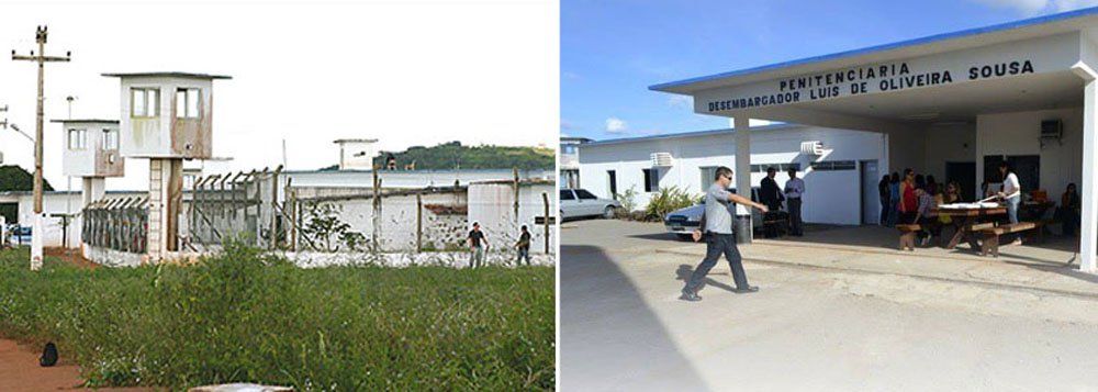 Uma ação ousada ocorrida no presídio Desembargador Luiz de Oliveira Souza, em Arapiraca, resultou na fuga de três reeducandos na madrugada desta segunda-feira (19). Houve troca de tiros. Um preso foi ferido na perna. (Foto: Voney Malta) Uma ação ousada ocorrida no presídio Desembargador Luiz de Oliveira Souza, em Arapiraca, resultou na fuga de três reeducandos na madrugada desta segunda-feira (19). Houve troca de tiros. Um preso foi ferido na perna.
