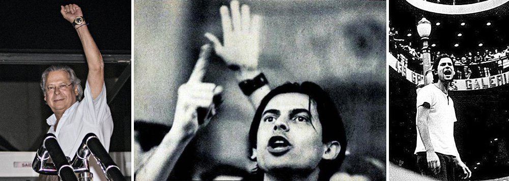 Aos 22 anos, quando presidia a União Estadual dos Estudantes, José Dirceu foi preso no Congresso de Ibiúna e considerado "subversivo" pelo então governador de São Paulo, Abreu Sodré; aos 68 anos, completará o aniversário preso em regime fechado – o que contraria a decisão do Supremo Tribunal Federal a seu respeito – e ainda desperta os mais primitivos instintos numa direita radical, que tenta aniquilá-lo; amigos prestaram homenagem e pedem mensagens de apoio, que serão encaminhadas a ele (Foto: Sheila Lopes) Aos 22 anos, quando presidia a União Estadual dos Estudantes, José Dirceu foi preso no Congresso de Ibiúna e considerado "subversivo" pelo então governador de São Paulo, Abreu Sodré; aos 68 anos, completará o aniversário preso em regime fechado – o que contraria a decisão do Supremo Tribunal Federal a seu respeito – e ainda desperta os mais primitivos instintos numa direita radical, que tenta aniquilá-lo; amigos prestaram homenagem e pedem mensagens de apoio, que serão encaminhadas a ele