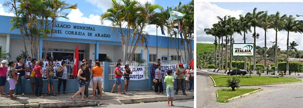 O Comitê em Defesa de Atalaia, coordenado pelo MST e pelo Sindicato dos Educadores de Atalaia (Seata), realiza um Fórum Popular na Prefeitura que ocupam desde segunda-feira (6). Eles debatem salários atrasados dos educadores e dos servidores, melhoria e manutenção das estradas de acesso aos assentamentos da região, iluminação pública e abastecimento de água. Autoridades foram convidadas (Foto: Voney Malta) O Comitê em Defesa de Atalaia, coordenado pelo MST e pelo Sindicato dos Educadores de Atalaia (Seata), realiza um Fórum Popular na Prefeitura que ocupam desde segunda-feira (6). Eles debatem salários atrasados dos educadores e dos servidores, melhoria e manutenção das estradas de acesso aos assentamentos da região, iluminação pública e abastecimento de água. Autoridades foram convidadas