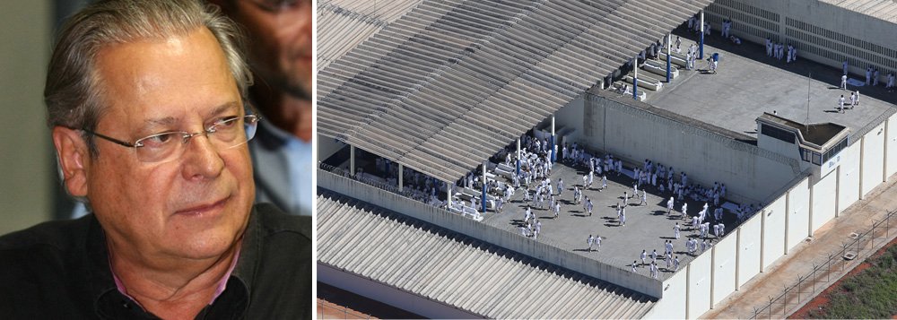 Segundo relatos de funcionários do Centro de Internamento e Reeducação (CIR), unidade para regime semiaberto da Penitenciária da Papuda, o ex-ministro José Dirceu é "obediente", não costuma questionar as regras do presídio e passa a maior parte do tempo lendo e fazendo exercícios; ele teria assumido o papel de líder, muitas vezes intermediando em favor dos colegas de cela (Foto: Gisele Federicce) Segundo relatos de funcionários do Centro de Internamento e Reeducação (CIR), unidade para regime semiaberto da Penitenciária da Papuda, o ex-ministro José Dirceu é "obediente", não costuma questionar as regras do presídio e passa a maior parte do tempo lendo e fazendo exercícios; ele teria assumido o papel de líder, muitas vezes intermediando em favor dos colegas de cela