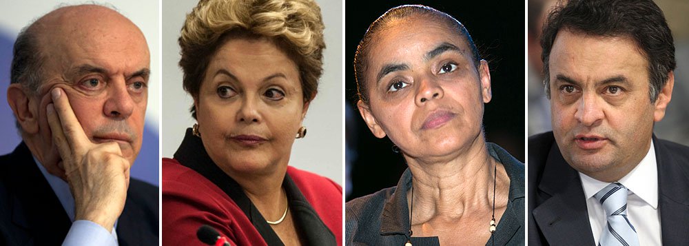Ex-governador de São Paulo vence nos cenários em que é colocado no Estado do Paraná. No primeiro, com Aécio Neves, ele faz 29% contra 25% de Dilma e 21% de Marina. O senador mineiro tem 9% e o governador pernambucano, Eduardo Campos (PSB), atinge 3%. No segundo cenário, agora sem Aécio, José Serra amplia a vantagem para 34%. Mostra é do Instituto Paraná Pesquisas (Foto: Leonardo Lucena) Ex-governador de São Paulo vence nos cenários em que é colocado no Estado do Paraná. No primeiro, com Aécio Neves, ele faz 29% contra 25% de Dilma e 21% de Marina. O senador mineiro tem 9% e o governador pernambucano, Eduardo Campos (PSB), atinge 3%. No segundo cenário, agora sem Aécio, José Serra amplia a vantagem para 34%. Mostra é do Instituto Paraná Pesquisas