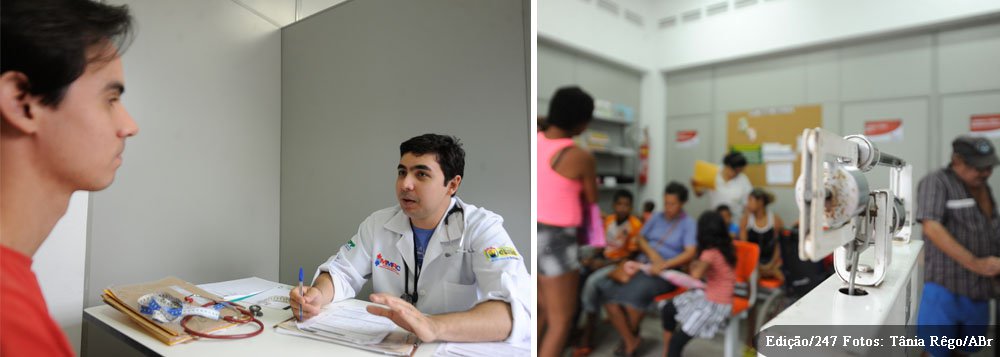 “Desde que este posto foi aberto, em 1984, eu nunca vi atendimento na sexta-feira. Sempre foi de segunda a quarta. Agora, com a médica nova, é que eu estou vendo atendimento sexta-feira”, disse a dona de casa Elisângela Matos, de 41 anos que, desde a inauguração, é atendida no Centro de Saúde nº 1 do Gama, uma das regiões administrativas do DF (Foto: Leonardo Attuch) “Desde que este posto foi aberto, em 1984, eu nunca vi atendimento na sexta-feira. Sempre foi de segunda a quarta. Agora, com a médica nova, é que eu estou vendo atendimento sexta-feira”, disse a dona de casa Elisângela Matos, de 41 anos que, desde a inauguração, é atendida no Centro de Saúde nº 1 do Gama, uma das regiões administrativas do DF
